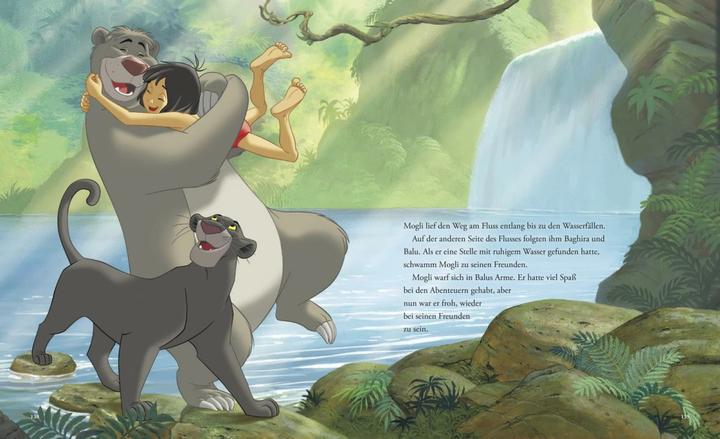 Produktbild Disney Silver-Edition: Das grosse Buch mit den besten Geschichten - Dschungelbuch (Deutsch, Walt Disney, 2023)