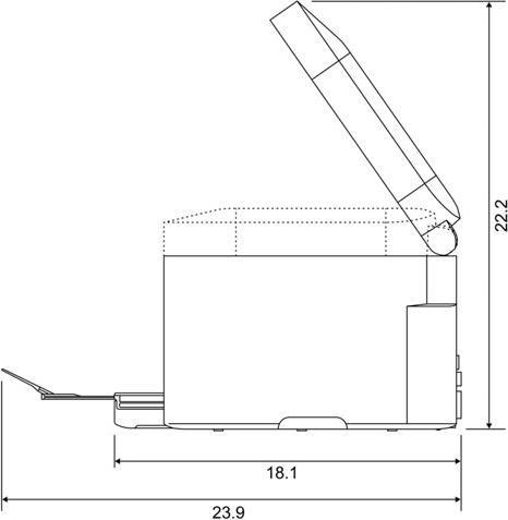 Actual product image Canon Maxify MB5155 (Ink, Black and white)