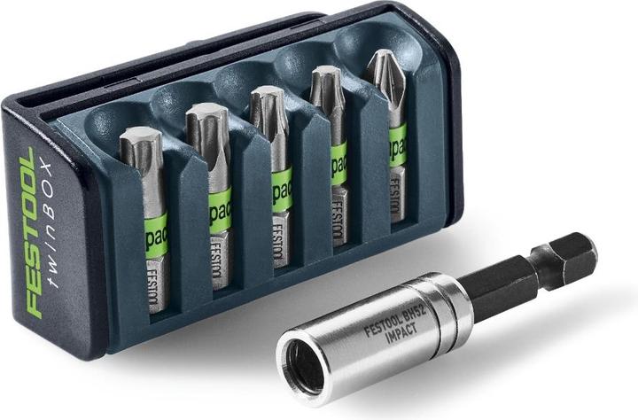 Festool Bit cartridge BT-IMP SORT1 (TX20, TX40, TX25, TX30, 5 x Festool bits, PZ2)