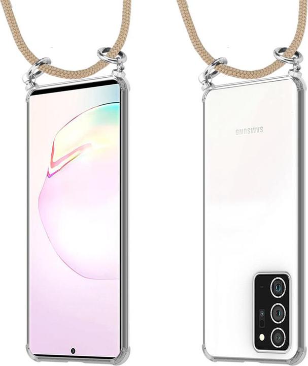 Produktbild Cadorabo TPU Handy Kette SILBER Cover