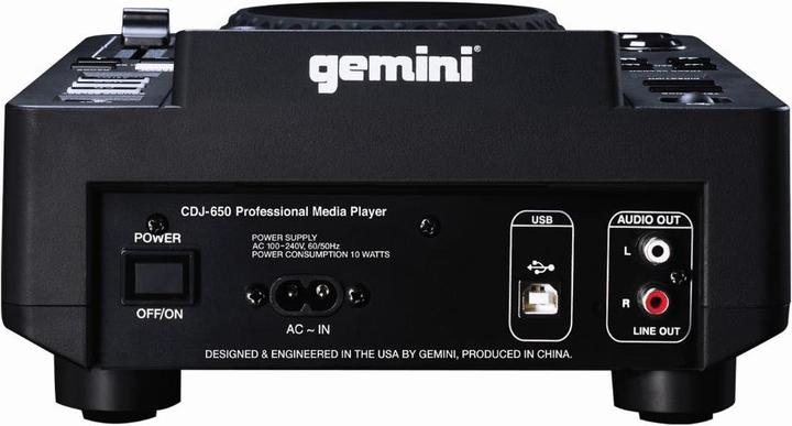 Actual product image Gemini Cdj-650
