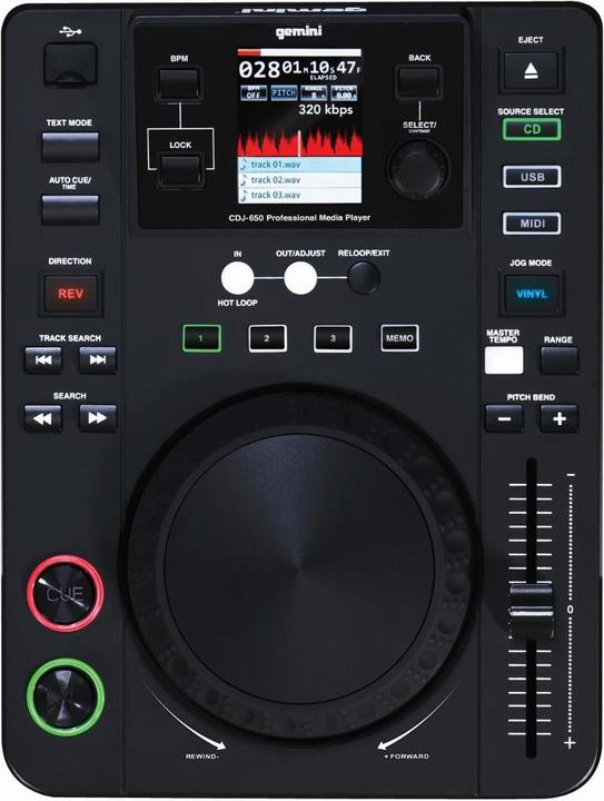 Actual product image Gemini Cdj-650