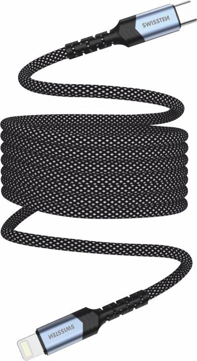 Swissten USB-C – Lightning (1 m, USB 3.2 Gen 1)