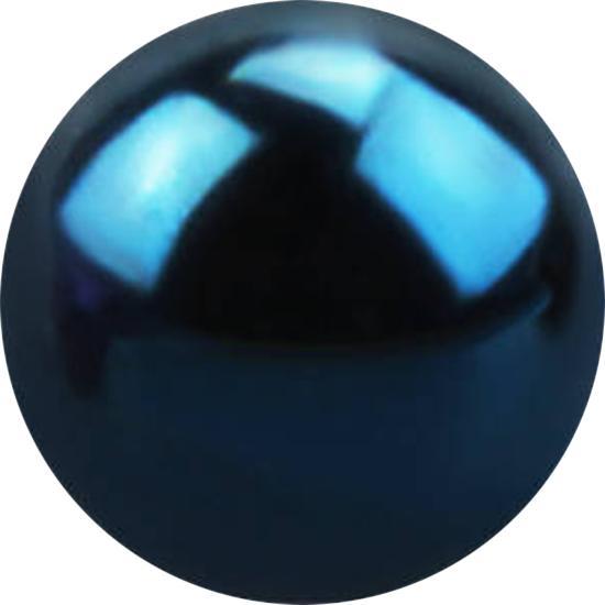 Produktbild Star Piercing Kugel dunkelblau (ohne Messing, Chirurgenstahl 316L)