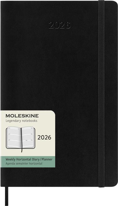 Actual product image Moleskine WOKA 2026 HOR LG SC Swrz (130 x 210 mm, English)