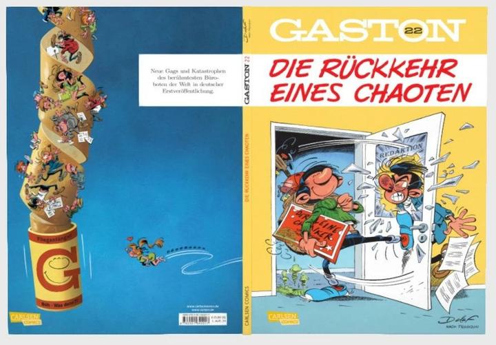 Produktbild Gaston Neuedition 22: Die Rückkehr eines Chaoten (Deutsch, Delaf, Marcel Le Comte, 2024)