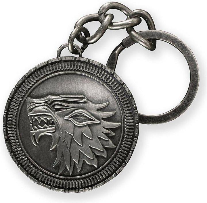 Produktbild Noble Collection Game of Thrones: Stark Shield Keychain
