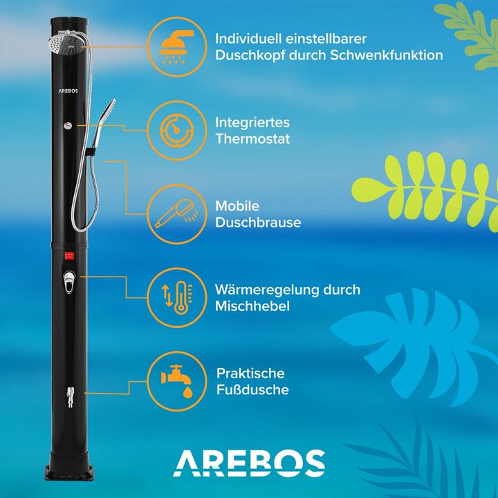 Produktbild Arebos Solardusche