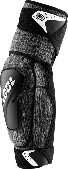 Image du produit 100% PROTECCIONES Fortis Elbow Guards Heather Grey/Black-S/M Protège-coudes, Noir, ESTANDAR (S/M, Coudes, Modèle unique)