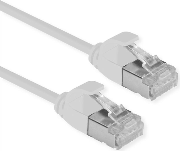 Produktbild Roline U/FTP DataCenter Patchkabel Kat.6A (Class EA), LSOH, slim (U/FTP, CAT6a, 1 m)
