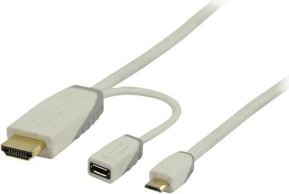 Bandridge SM MHL adapter cable (1 m, Other, HDMI)