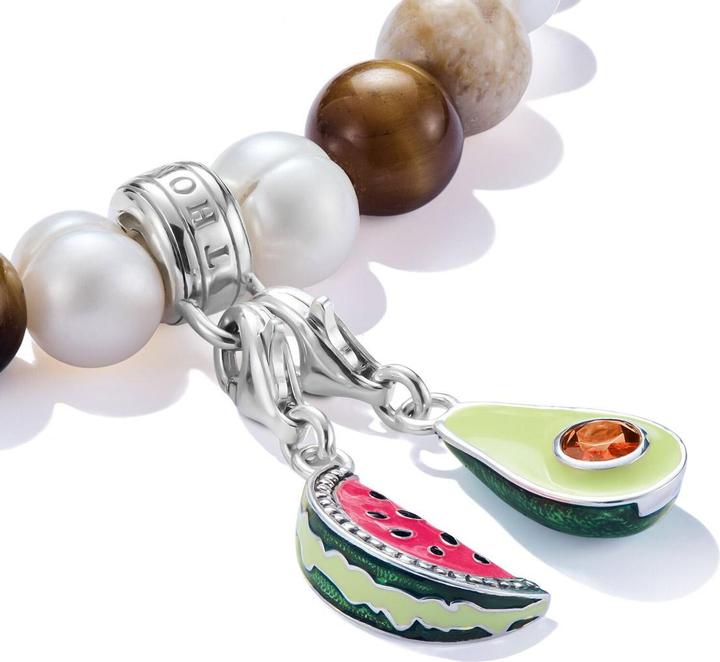 Image du produit Thomas Sabo Charm-Anhänger Wassermelone Silber (Argent 925, Émail)