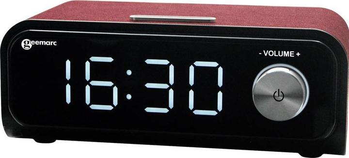 Produktbild Geemarc VISOTEMPO200 MP3-Player 8 GB Rot, Schwarz Lautsprecher (8 GB)