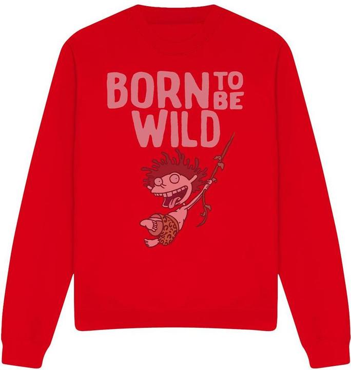 Actual product image The Wild Thornberrys Unisex Adult Born To Be Wild Sweatshirt (M)