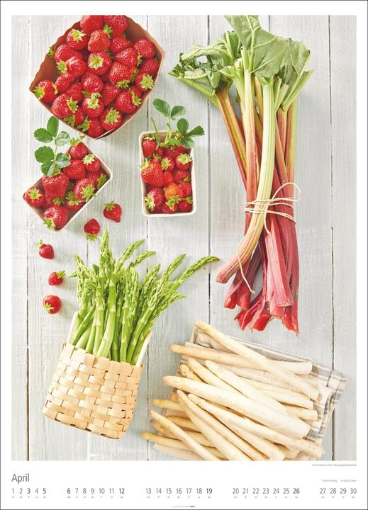 Produktbild Food Gallery Kalender 2026 (49 x 68 cm, Harter Einband, Deutsch)