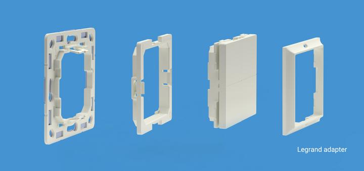 Actual product image Shelly Wall switch adapter - Busch-Jaeger
