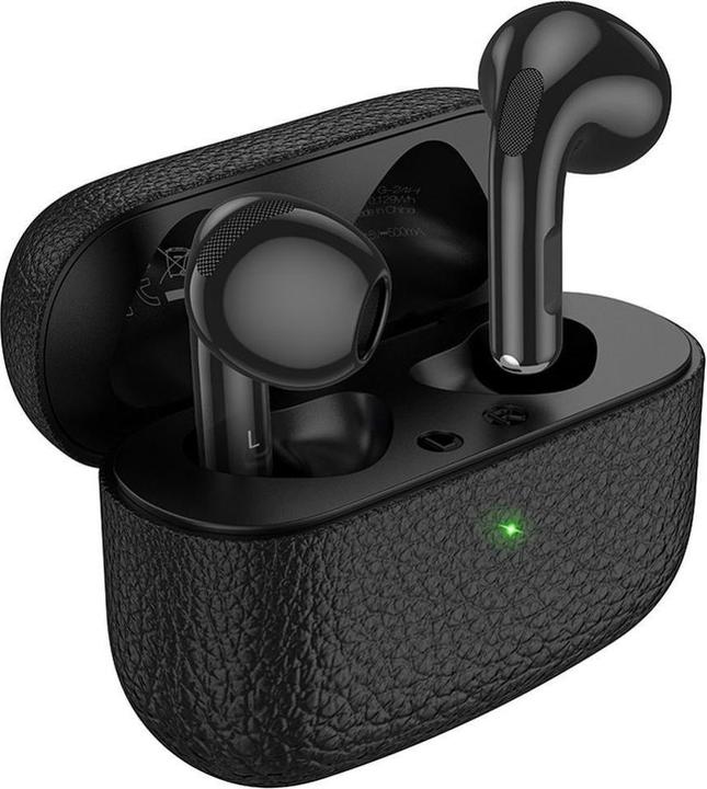 Produktbild Hoco Wireless headphones wireless earphones bluetooth TWS EQ15 black (6 h)