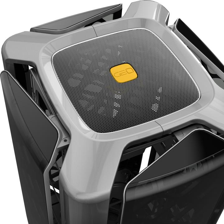 Produktbild Geometric Future M2 THE ARK Gehäuse, TG - grau (Mini-ITX, Mini-ATX)