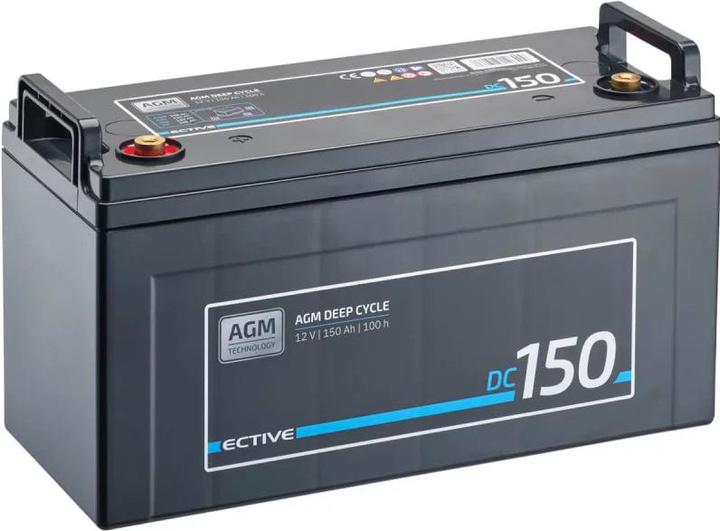 Actual product image Ective DC 150 AGM Deep Cycle 150Ah Versorgungsbatterie