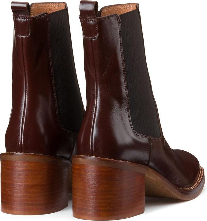 Actual product image La Redoute Collections Leather Chelsea boots (38)