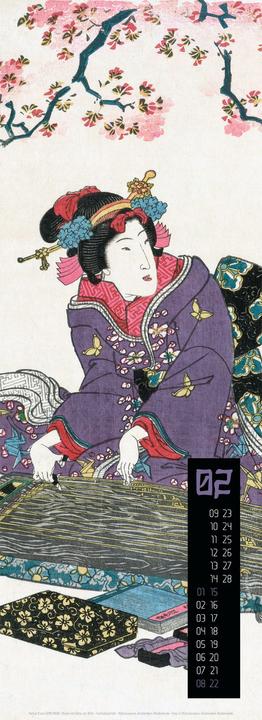 Actual product image Art of Asia Kalender 2026 (24 x 66 cm, Hardcover, English, French, Spanish, German)