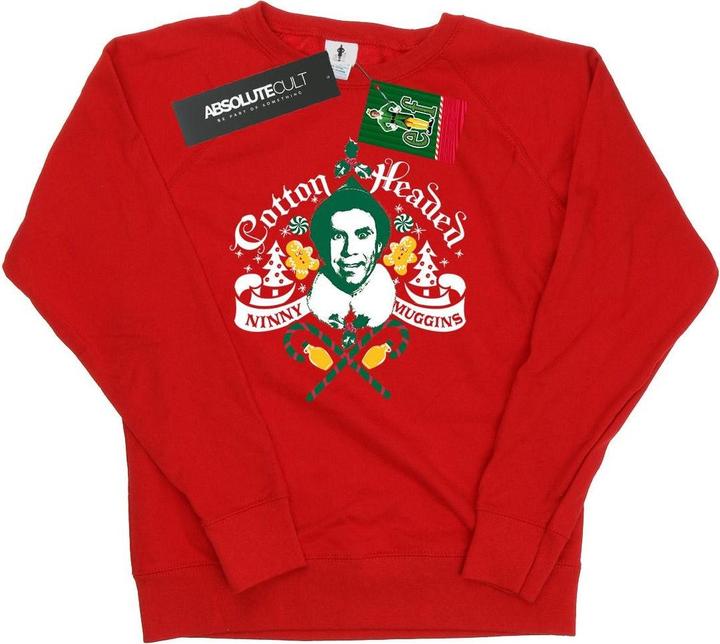 Elf Cotton Headed Ninny Muggins Sweatshirt (XL)