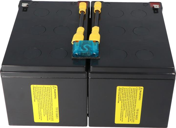 Actual product image CSB Akku passend für APC Ersatzbatterie Nr. 6 APC-RBC6, SCD6 Ersatzbatterie vormontiert mit Kabel un