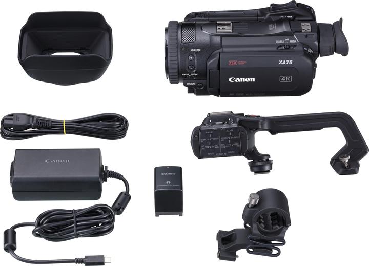 Actual product image Canon XA75 (13.40 Mpx, 25p, 15 x)
