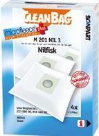 Productafbeelding Cleanbag M201NIL3 stofzuigerzakken voor Nilfisk 22359500 81846000 (1 x)