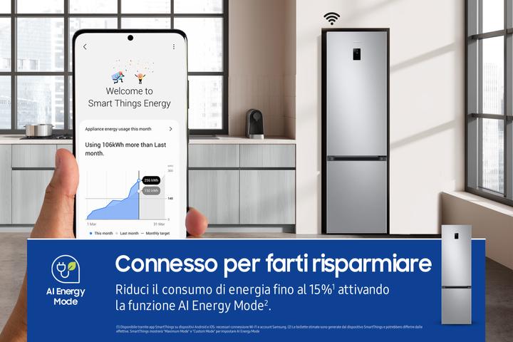 Immagine prodotto Samsung RB38C774DSA Frigorifero Combinato EcoFlex No Frost (390 l)