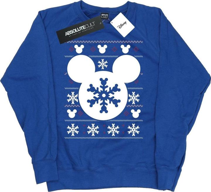 Disney Mickey Mouse Christmas Silhouette Sweatshirt