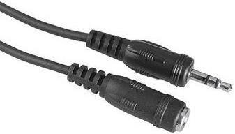 Produktbild Hama 3.5mm Stereo-Klinken Verlängerung (5 m, Einstiegsklasse, 3.5mm Klinke (AUX))