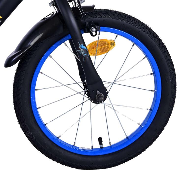 Immagine prodotto Batman Bicicletta per bambini da 16 pollici nera - sicurezza, comfort e divertimento tutto in uno!