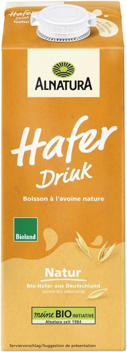 Immagine prodotto Alnatura Bevanda all'avena biologica non zuccherata 1l (1 x 100 cl)