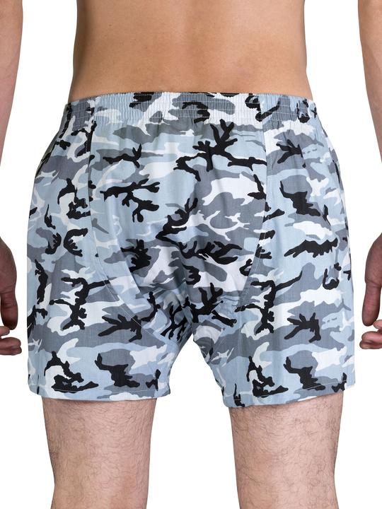 Immagine prodotto Sugar Pine Boxer vintage mimetico neve (S, Confezione singola)