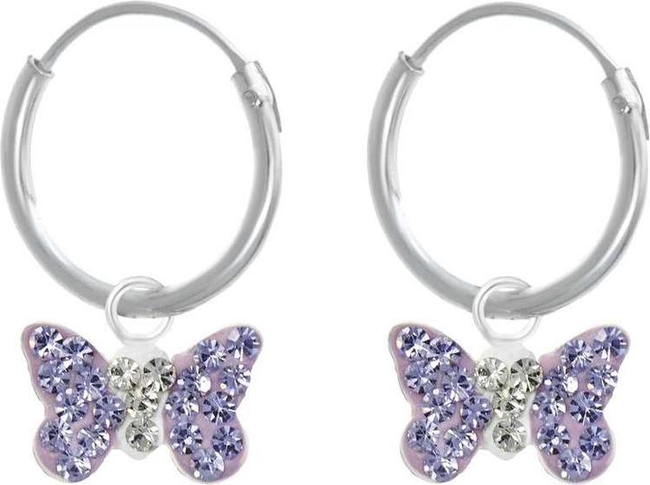 Actual product image Bijouteria Kids earrings (Crystal, Silver 925)