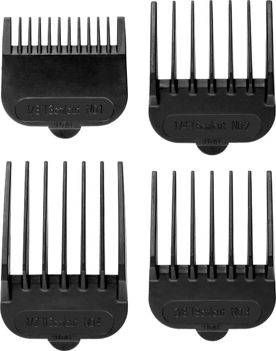 Image du produit ECG ZS 1020 Tondeuse à cheveux Baltas avec cordon, Nerūdijantis plienas lames fixes et mobiles, 6 sabots