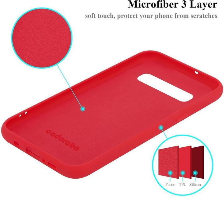 Immagine prodotto Cadorabo Copertura della cassa del silicone liquido TPU (Samsung Galaxy S10+)