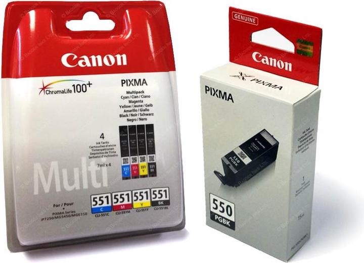 Immagine prodotto Canon Cli-551/Pgi-550 (M, C, PGBK, FC, GY, Y)