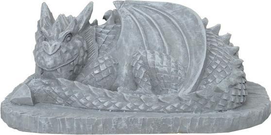 Actual product image Koi-Breeder Stone decoration Jaro dragon lying