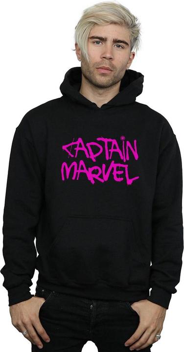 Actual product image Mens Captain Spray Text Hoodie (XL)