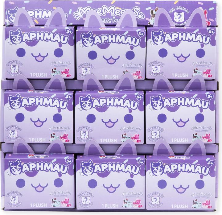 Productafbeelding Aphmau 15Cm Mystery Meemeow Plüsch - Ice Cream (15.24 cm)