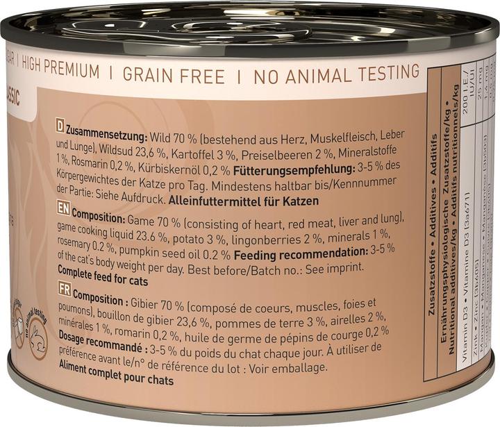 Immagine prodotto Catz Finefood No.09 Selvaggio (Adulto, 1 pz., 210 g)