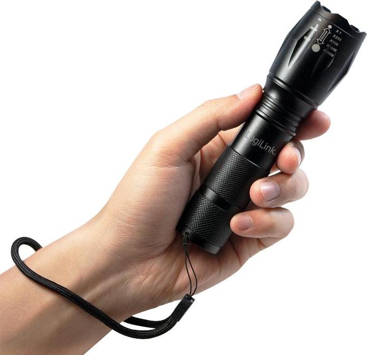 Produktbild LogiLink Taschenlampe (13.20 cm, 800 lm)