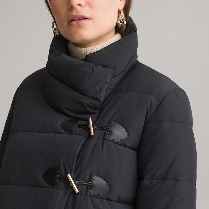 Actual product image Anne Weyburn Quilted Winter Coat with Zipper (40)