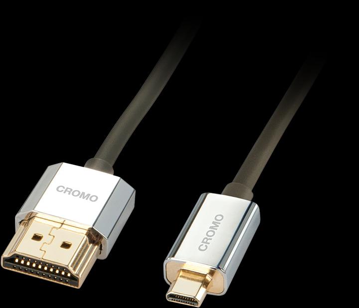 Productafbeelding Lindy micro HDMI (Type D) - HDMI (Type A) (0.50 m, HDMI)