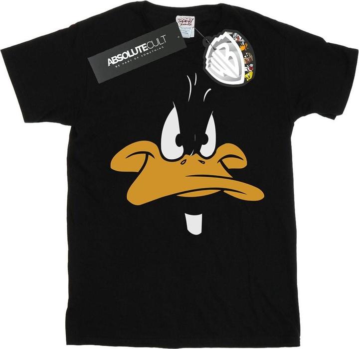 Actual product image Looney Tunes Boys Daffy Duck Big Face T-Shirt (152, 158)