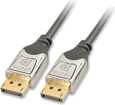 Actual product image Lindy CROMO DisplayPort cable (5 m, DisplayPort)