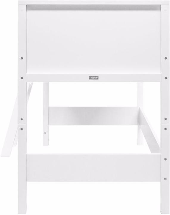 Produktbild Bopita Nordic Halbhochbett 90x200 mit schräger Treppe Weiss