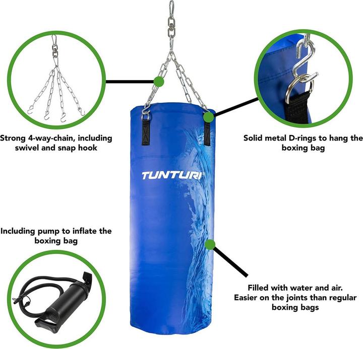 Image du produit Tunturi Wasser Boxsack (100 cm, 30 kg)
